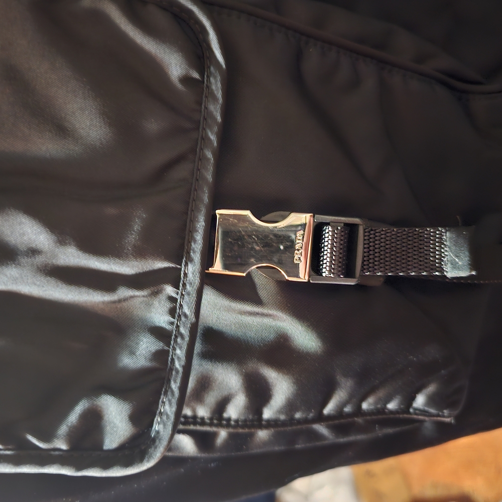 Prada Black Nylon Backpack - image 3